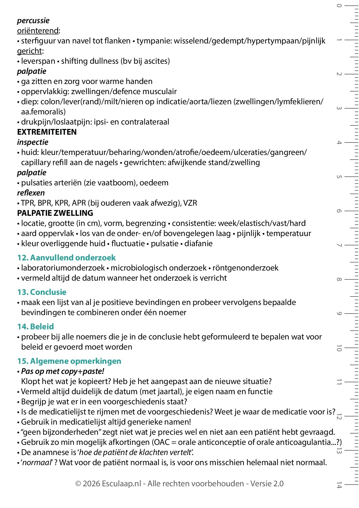 Voorbeeld van pagina 4 van Anamnese/LO