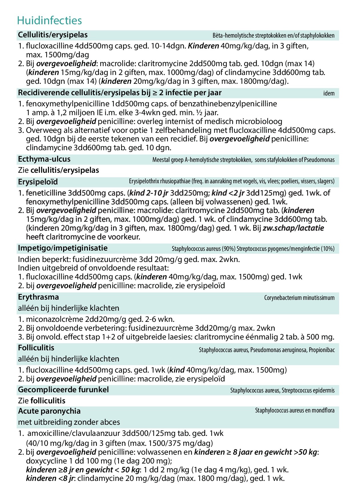 Voorbeeld van pagina 2 van Antibiotica (deel 1)