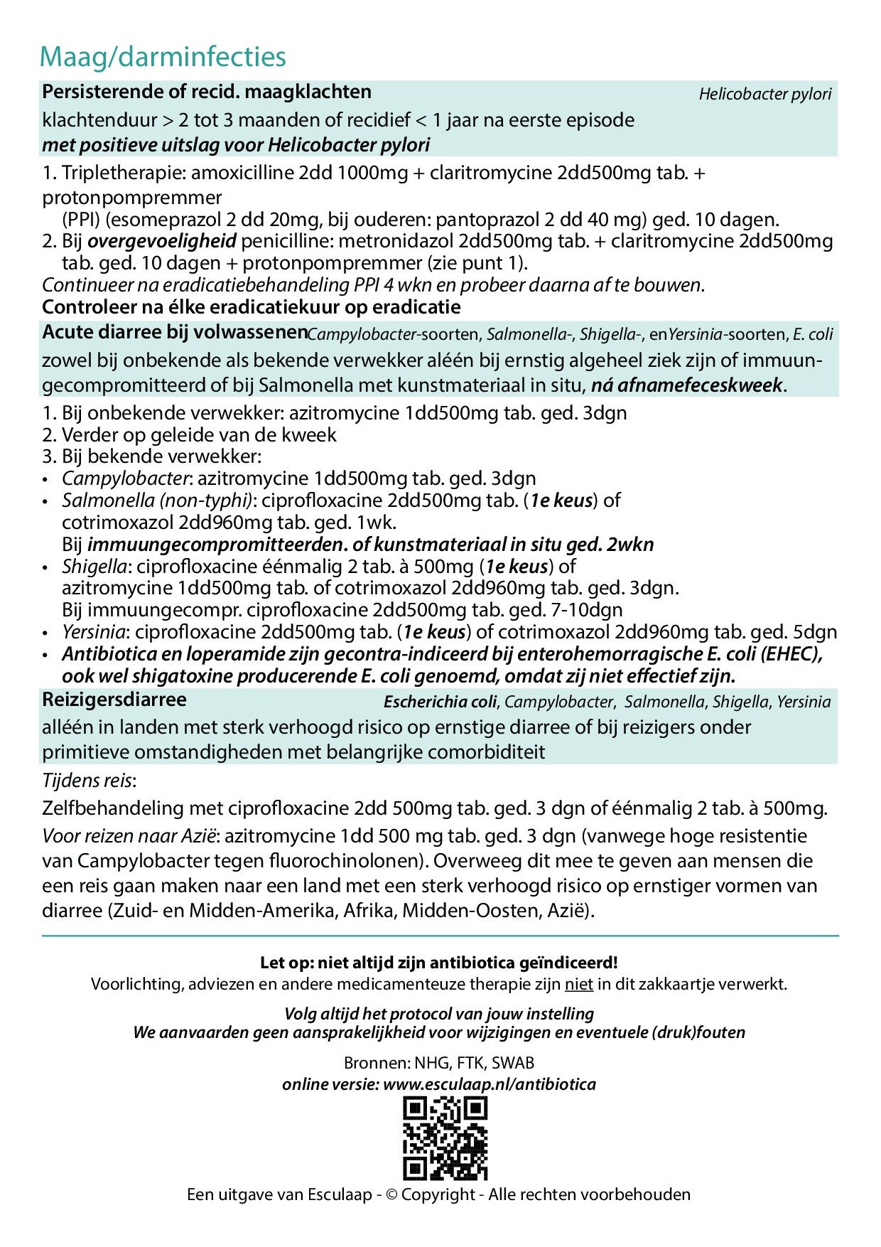 Voorbeeld van pagina 4 van Antibiotica (deel 1)