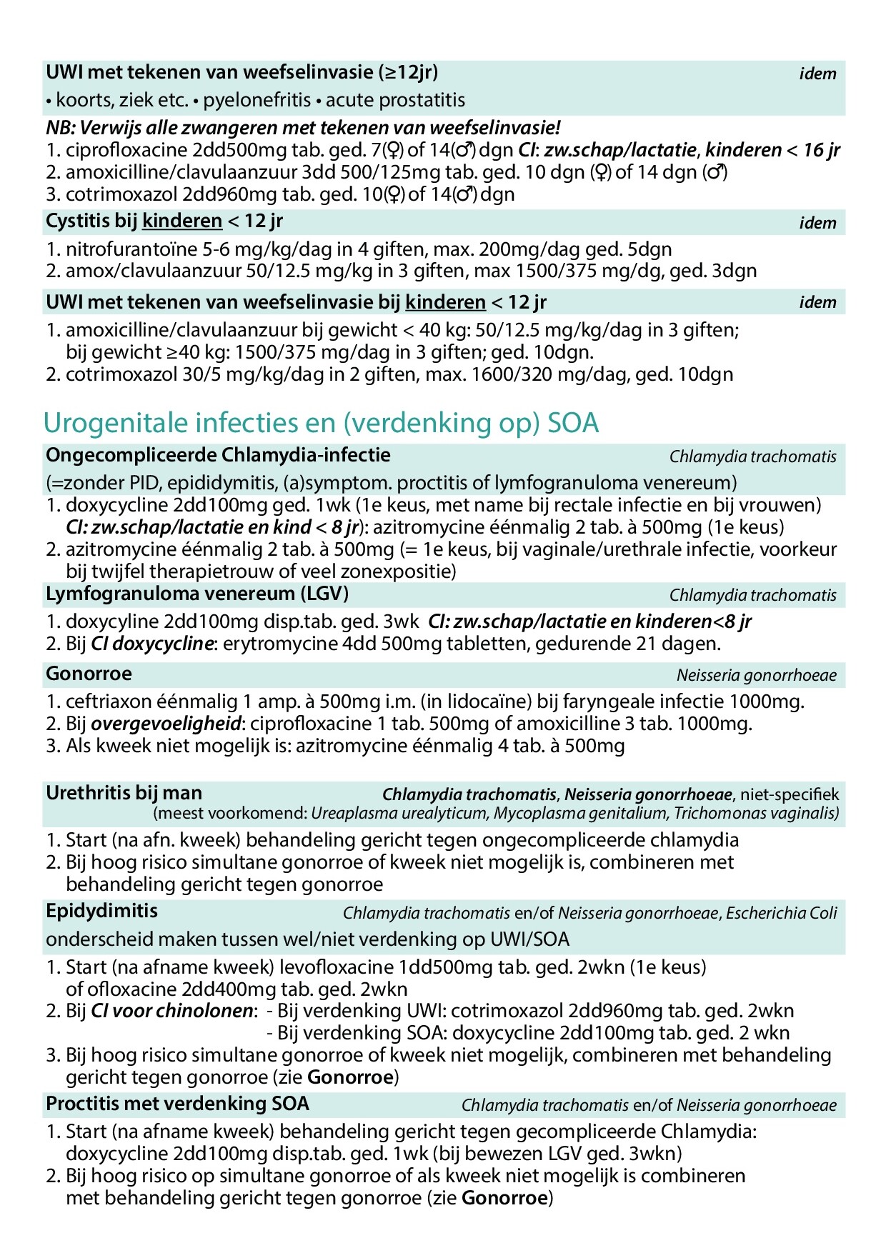 Voorbeeld van pagina 2 van Antibiotica (deel 2)