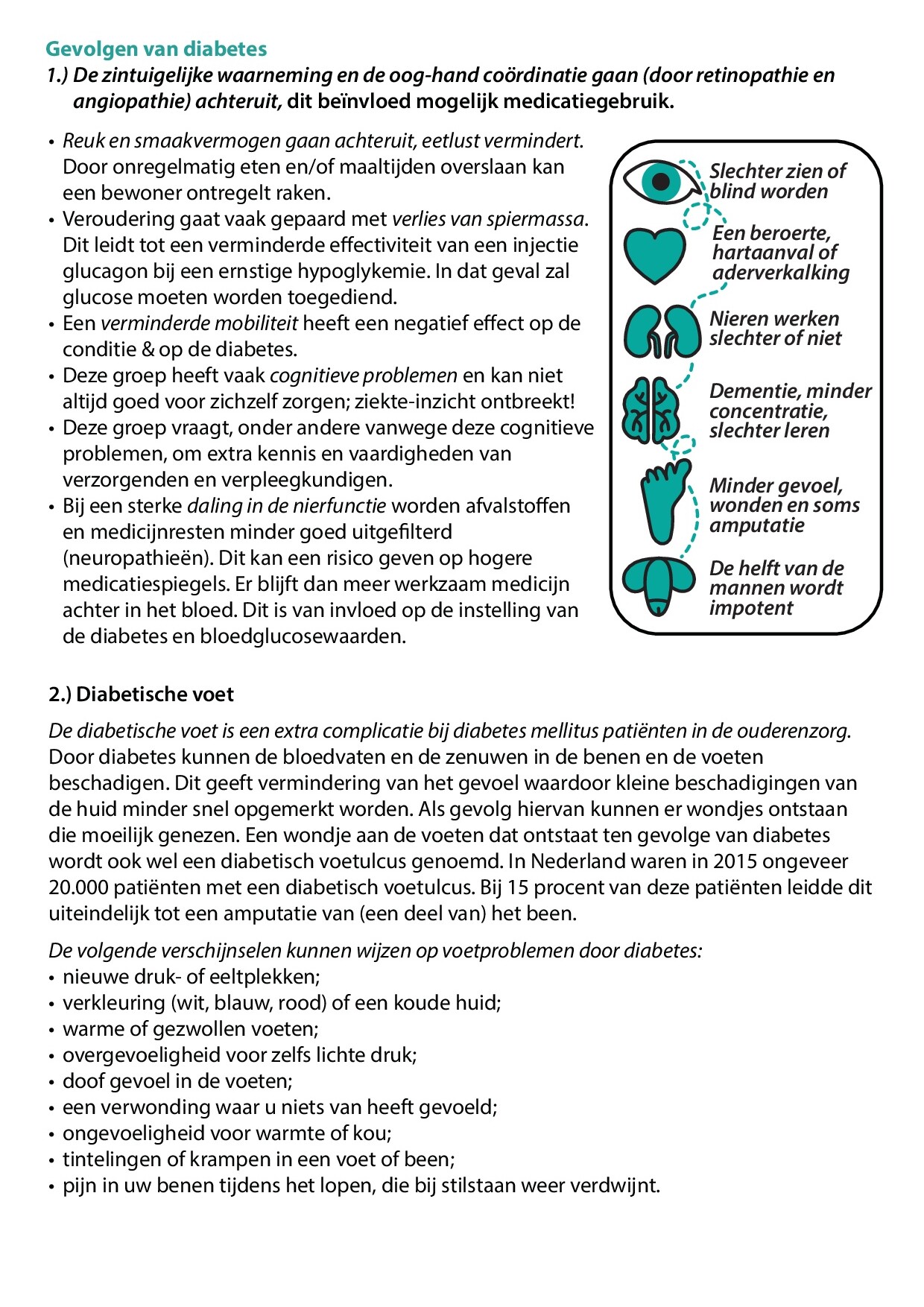 Voorbeeld van pagina 3 van Diabetes