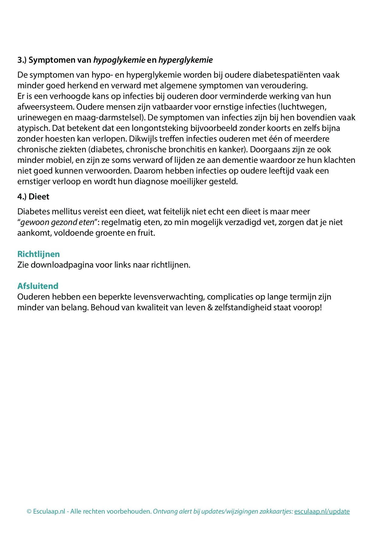 Voorbeeld van pagina 4 van Diabetes