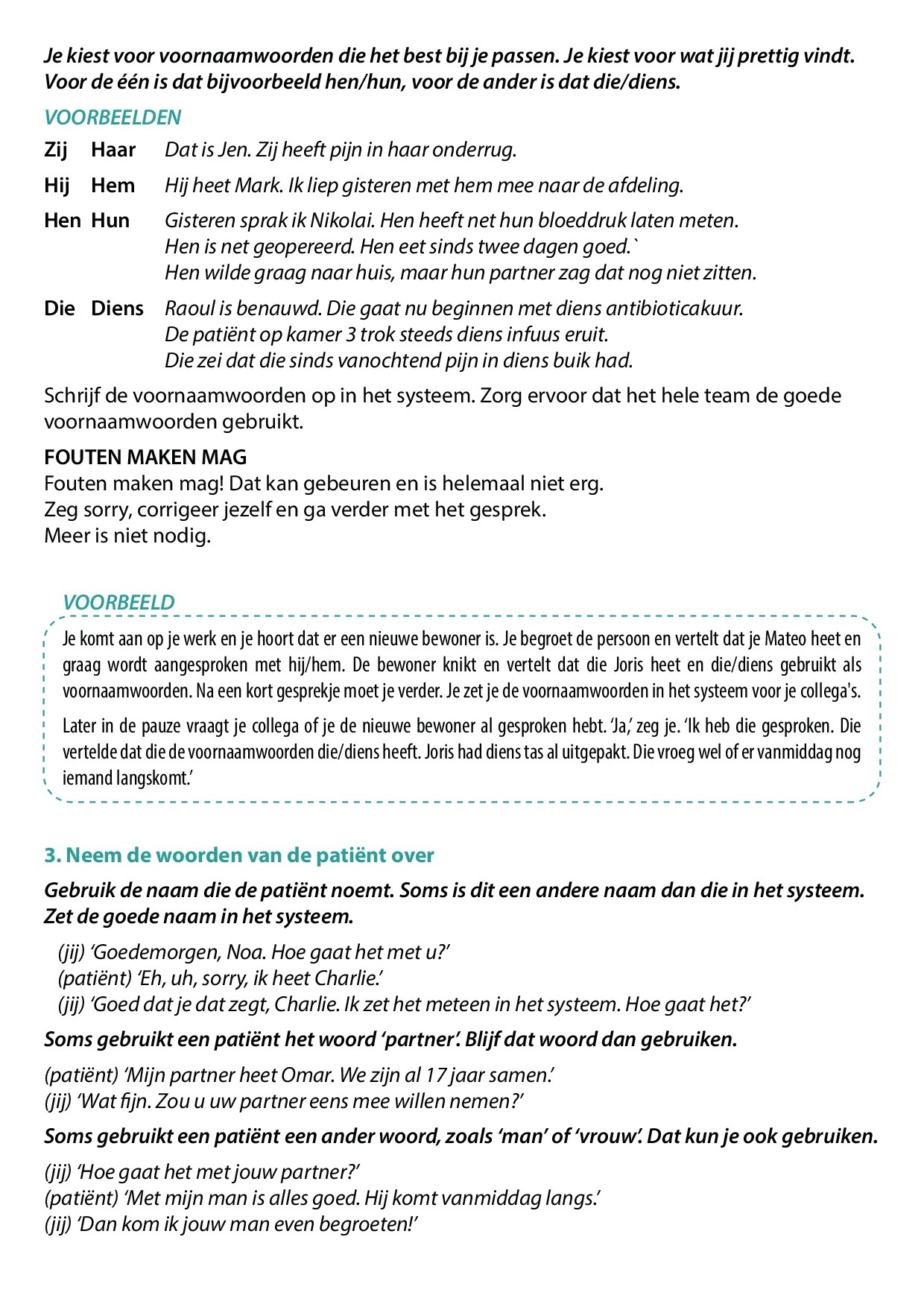 Voorbeeld van pagina 2 van Inclusieve communicatie