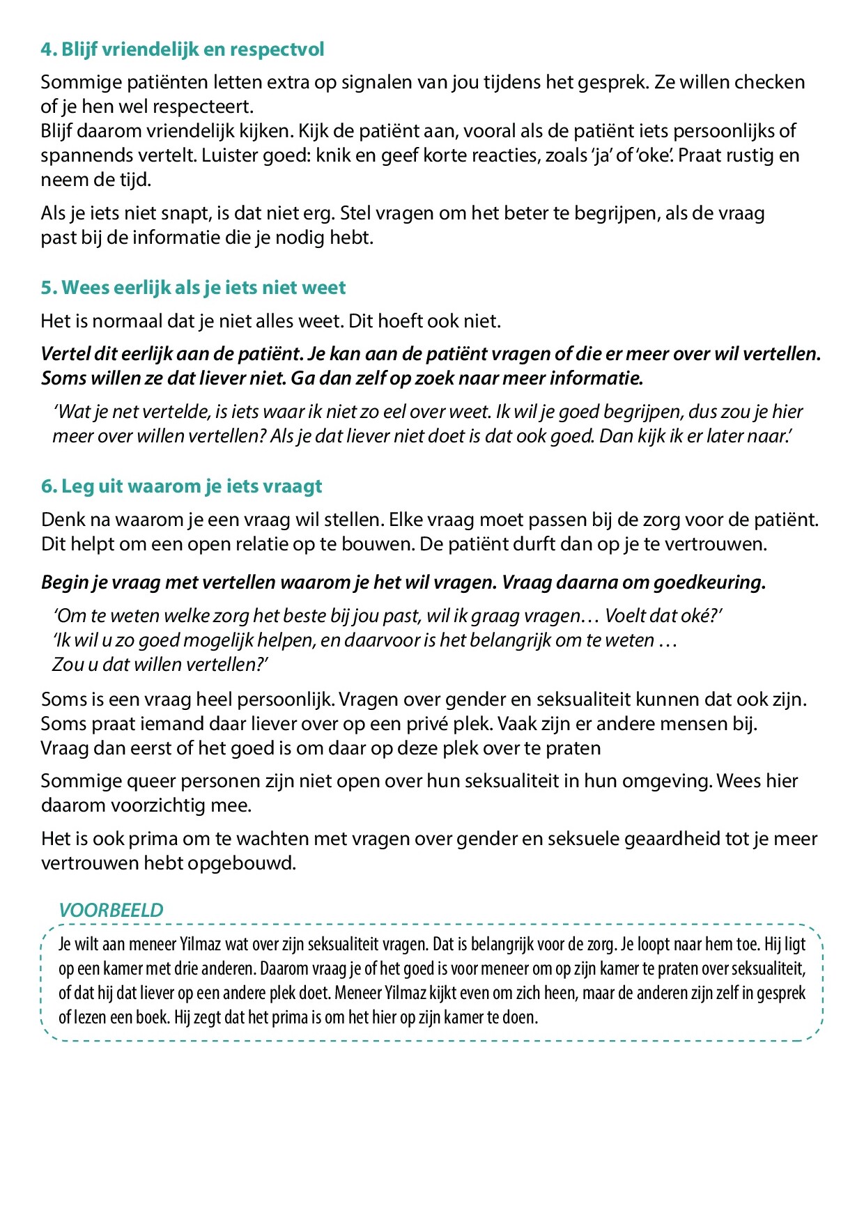Voorbeeld van pagina 3 van Inclusieve communicatie