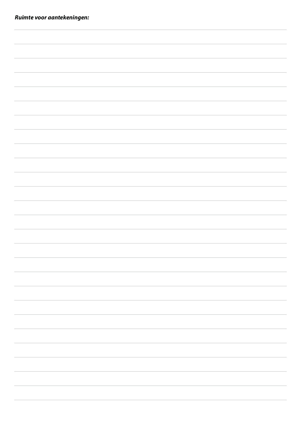 Voorbeeld van pagina 3 van Kalender - Jaar