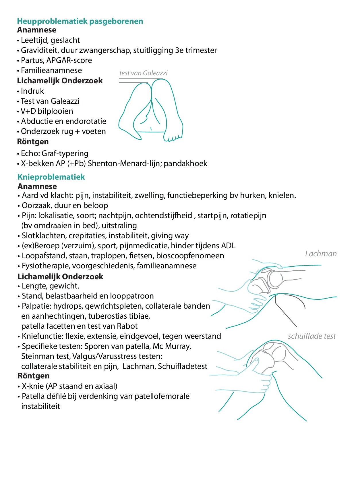 Voorbeeld van pagina 2 van Orthopedie