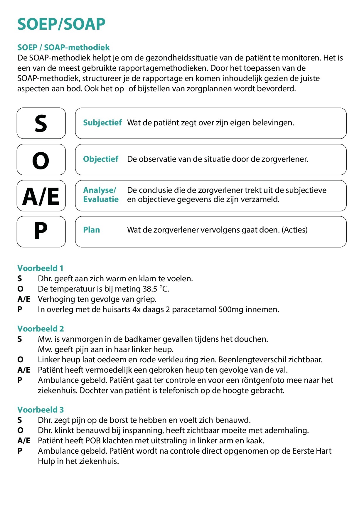 Voorbeeld van pagina 2 van Rapporteren
