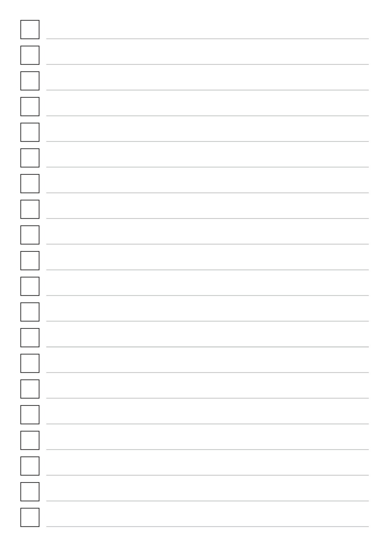 Voorbeeld van pagina 3 van Todo lijst