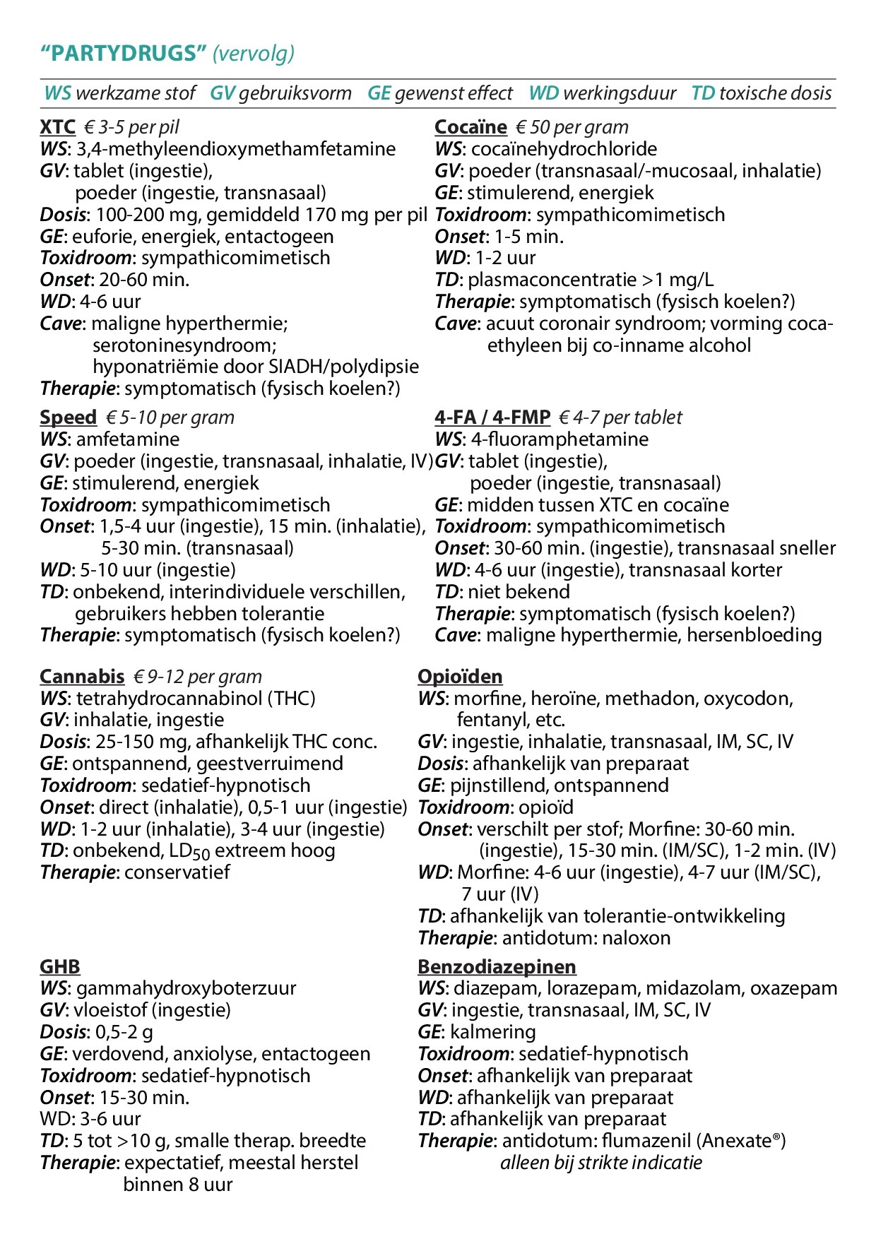 Voorbeeld van pagina 2 van Toxicologie